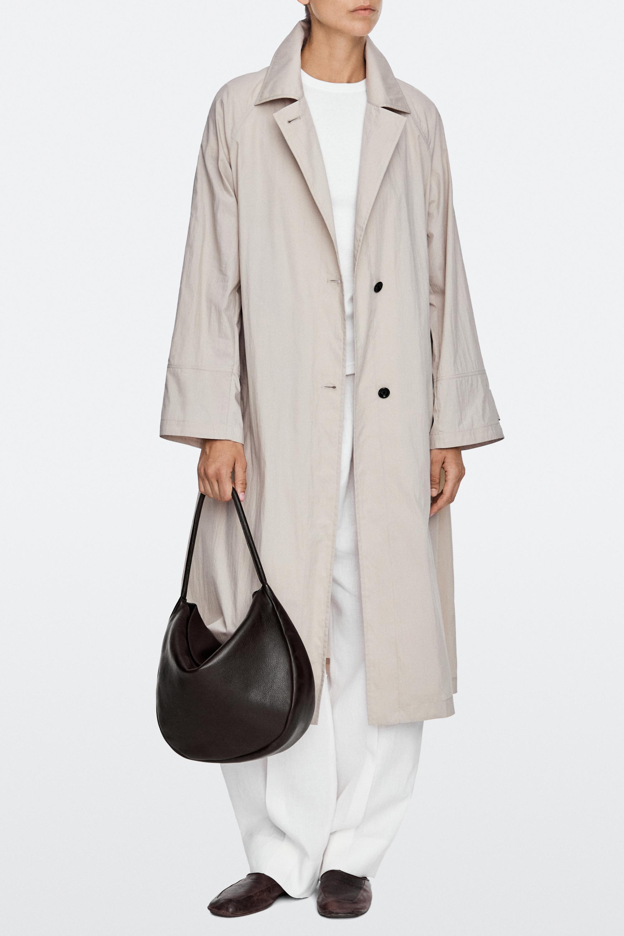 Sac slouch moyen en cuir nappa